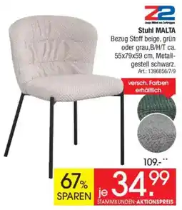 Zurbrüggen Z2 Stuhl MALTA Angebot