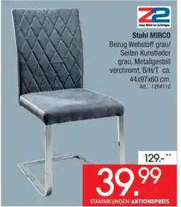 Zurbrüggen Z2 Stuhl MIRCO Angebot