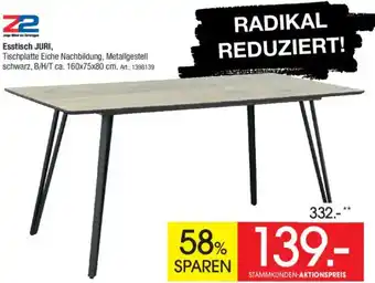 Zurbrüggen Z2 Esstisch JURI Angebot