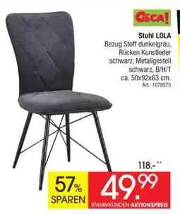 Zurbrüggen OSCA! Stuhl LOLA Angebot