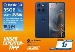 expert Techno Land motorola Smartphone edge 60 + O₂ Basic 30 35GB Angebot