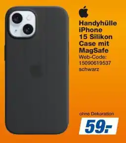expert Techno Land Handyhülle iPhone 15 Silikon Case mit MagSafe Angebot