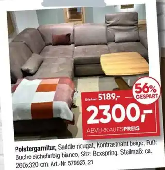 Möbel Graf Polstergarnitur Angebot