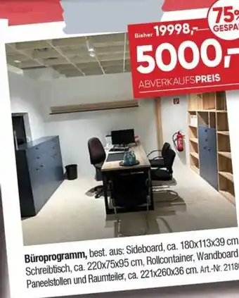 Möbel Graf Büroprogramm Angebot