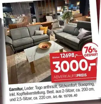 Möbel Graf Garnitur Angebot