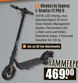V Baumarkt Ninebot by Segway E-Scooter F2 PRO D Angebot