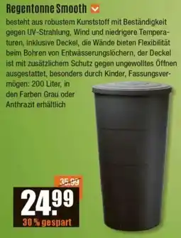 V Baumarkt Regentonne Smooth Angebot
