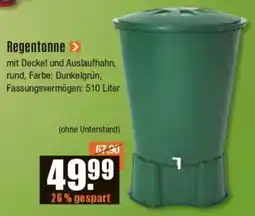 V Baumarkt Regentonne Angebot