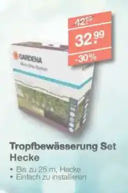 V Baumarkt GARDENA Tropfbewässerung Set Hecke Angebot