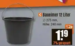 V Baumarkt Baueimer 12 Liter Angebot