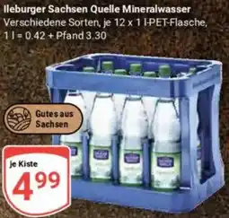 Globus lleburger Sachsen Quelle Mineralwasser Angebot