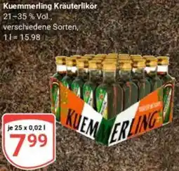 Globus Kuemmerling Kräuterlikör Angebot