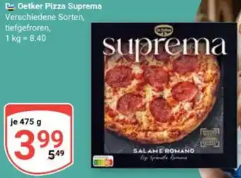 Globus Dr. Oetker Pizza Suprema Angebot