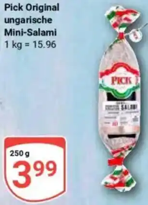 Globus Pick Original ungarische Mini-Salami Angebot