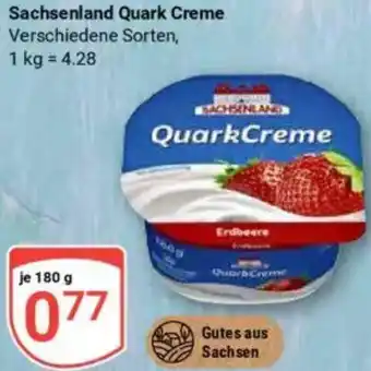 Globus Sachsenland Quark Creme Angebot