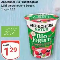 Globus Andechser Bio Fruchtjoghurt Angebot