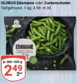 Globus GLOBUS Edamame oder Zuckerschoten Angebot
