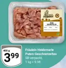 Globus Fräulein Heidemarie Puten-Geschnetzeltes Angebot
