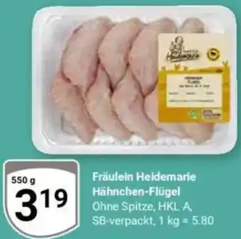 Globus Fräulein Heidemarie Hähnchen-Flügel Angebot