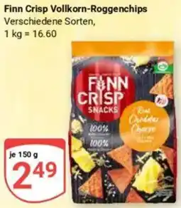 Globus Finn Crisp Vollkorn-Roggenchips Angebot