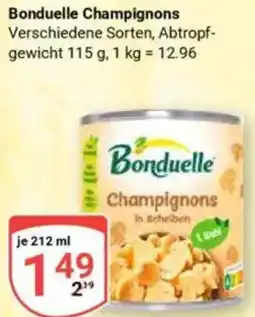 Globus Bonduelle Champignons Angebot