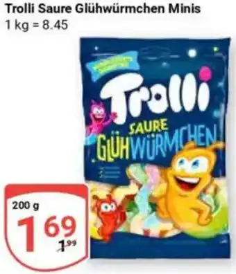 Globus Trolli Saure Glühwürmchen Minis Angebot
