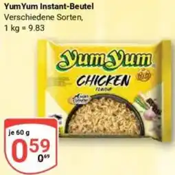 Globus Yum Yum Instant-Beutel Angebot