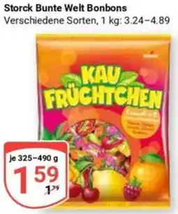 Globus Storck Bunte Welt Bonbons Angebot