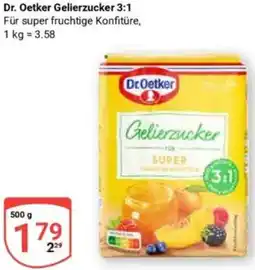 Globus Dr. Oetker Gelierzucker 3:1 Angebot