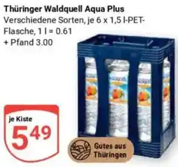 Globus Thüringer Waldquell Aqua Plus Angebot