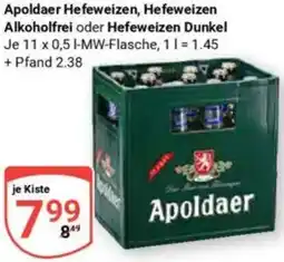Globus Apoldaer Hefeweizen, Hefeweizen Alkoholfrei oder Hefeweizen Dunkel Angebot