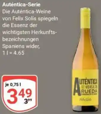 Globus Auténtica-Serie Angebot