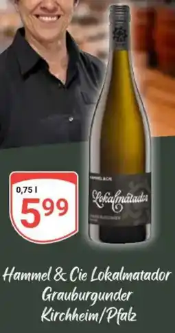 Globus Hammel & Cie Lokalmatador Grauburgunder Kirchheim/Pfalz Angebot