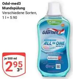 Globus Odol-med3 Mundspülung Angebot
