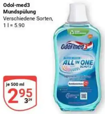 Globus Odol-med3 Mundspülung Angebot