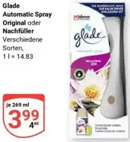 Globus Glade Automatic Spray Original oder Nachfüller Angebot