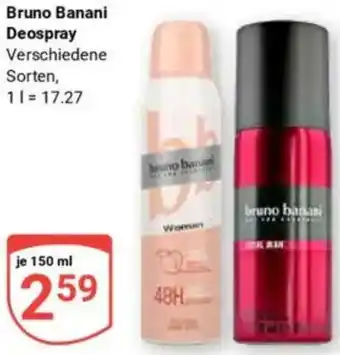 Globus Bruno Banani Deospray Angebot