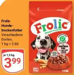 Globus Frolic Hundetrockenfutter Angebot