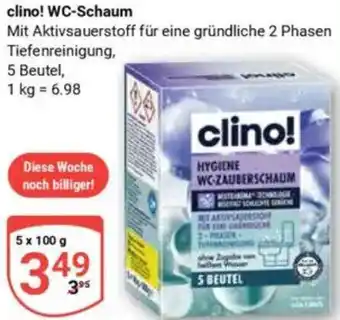 Globus clino! WC-Schaum Angebot