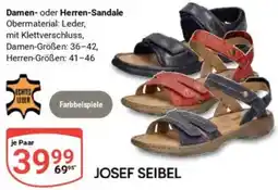 Globus JOSEF SEIBEL Damen oder Herren-Sandale Angebot