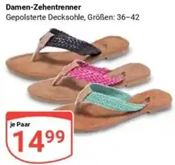Globus Damen-Zehentrenner Angebot