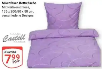 Globus Castell Mikrofaser-Bettwäsche Angebot