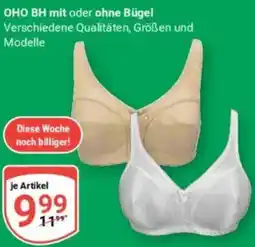 Globus OHO BH mit oder ohne Bügel Angebot