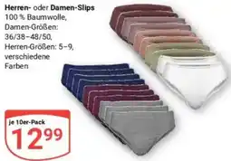 Globus Herren oder Damen-Slips Angebot