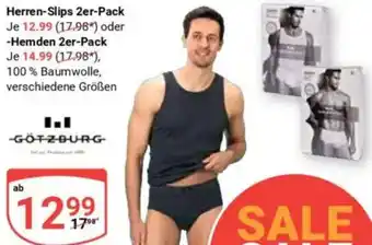 Globus GÖTZBURG Herren-Slips oder Hemden Angebot