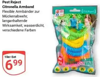 Globus Pest Reject Citronella Armband Angebot