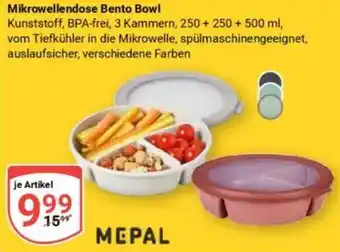 Globus MEPAL Mikrowellendose Bento Bowl Angebot