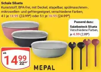 Globus MEPAL Schale Silueta Angebot