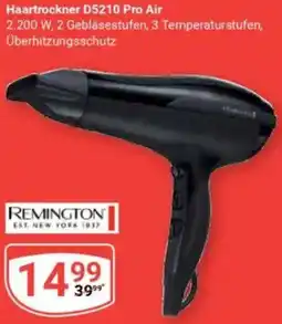 Globus REMINGTON Haartrockner D5210 Pro Air Angebot