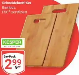 Globus KESPER Schneidebrett-Set Angebot